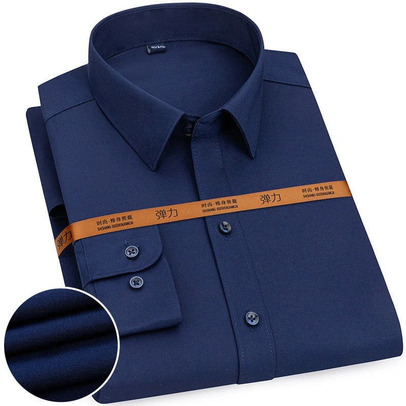 Dress to impress with our premium Dress Shirts collection | Navy Blue Color