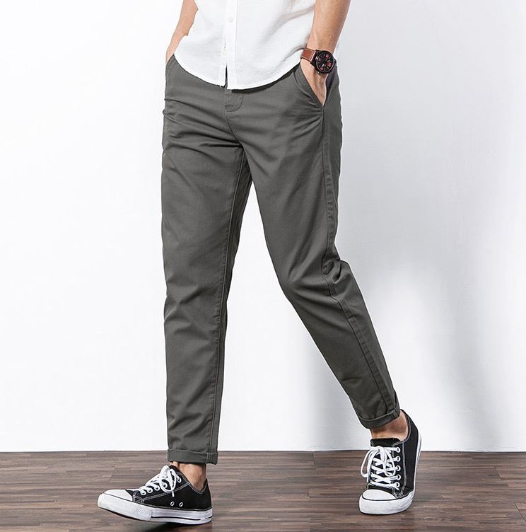 Men's Grey Cotton Jeans – Effortless Style & All-Day Comfort!