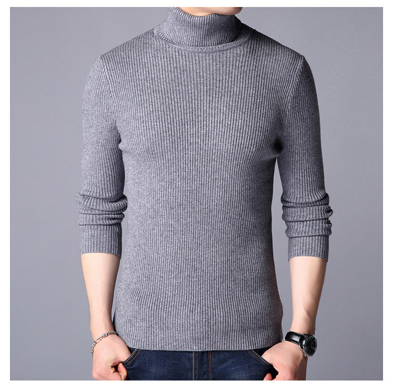 High Neck for Men in Grey color | Stretchable and Stylish