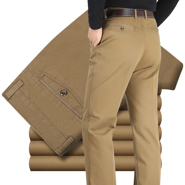 Men's Brown Cotton Jeans – Effortless Style & All-Day Comfort!